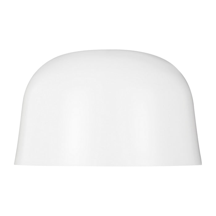 Visual Comfort Modern - 700FMFND15W-LED930 - LED Flush Mount - Foundry - Matte White