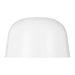 Visual Comfort Modern - 700FMFND15W-LED930-277 - LED Flush Mount - Foundry - Matte White