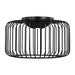 Visual Comfort Modern - 700FMKAI15B-LED930 - LED Flush Mount - Kai - Nightshade Black