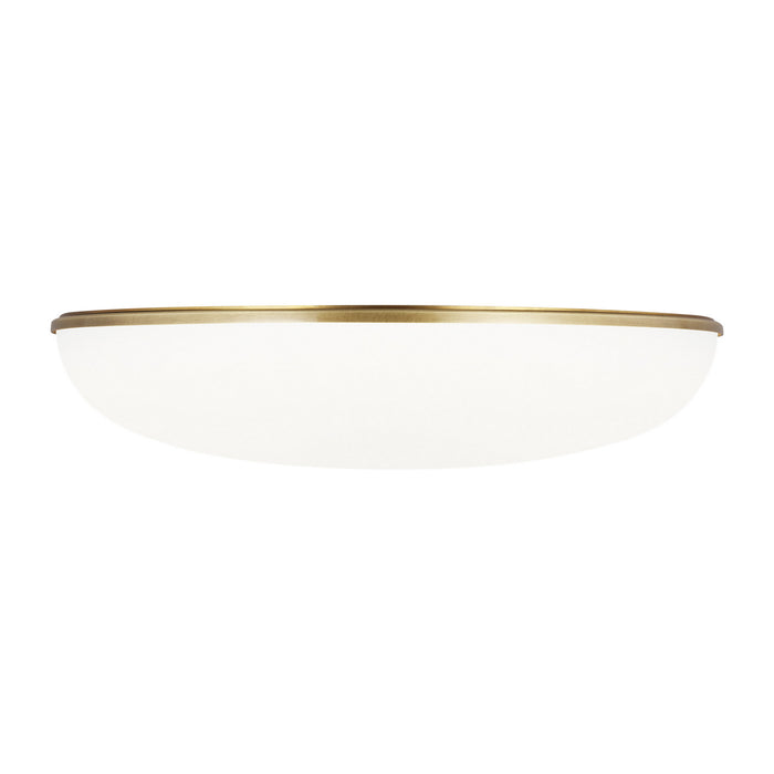 Visual Comfort Modern - 700FMMGN13BR-LED930-277 - LED Flush Mount - Megan - Plated Brass