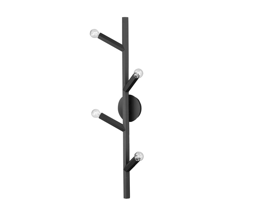 Avenue Lighting - HF8884-BLK - Four Light Wall Sconce - The Oaks - Black