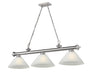 Z-Lite - 2306-3BN-AWL14 - Three Light Billiard - Cordon - Brushed Nickel