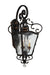 Minka-Lavery - 9333-270 - Three Light Outdoor Lantern - Brixton Ivy - Terraza Village Aged Patina W/