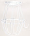 Satco - 90-1917 - Light Bulb Cage - White