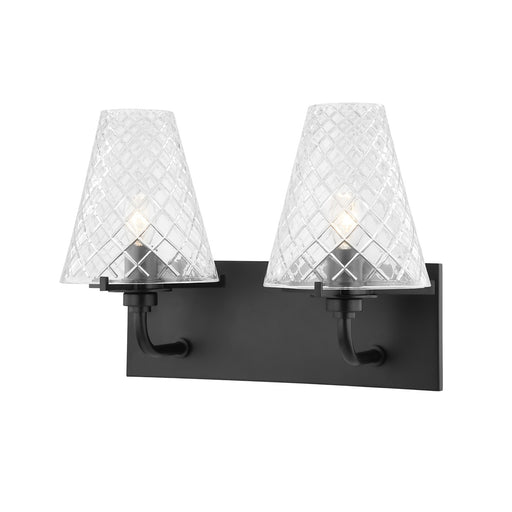 Mitzi - H495302-SBK - Two Light Bath and Vanity - Irene - Soft Black