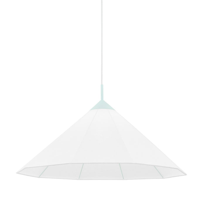 Mitzi - H554701L-RB - One Light Pendant - Gloria - Robins Egg Blue