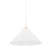 Mitzi - H554701S-BLSH - One Light Pendant - Gloria - Blush