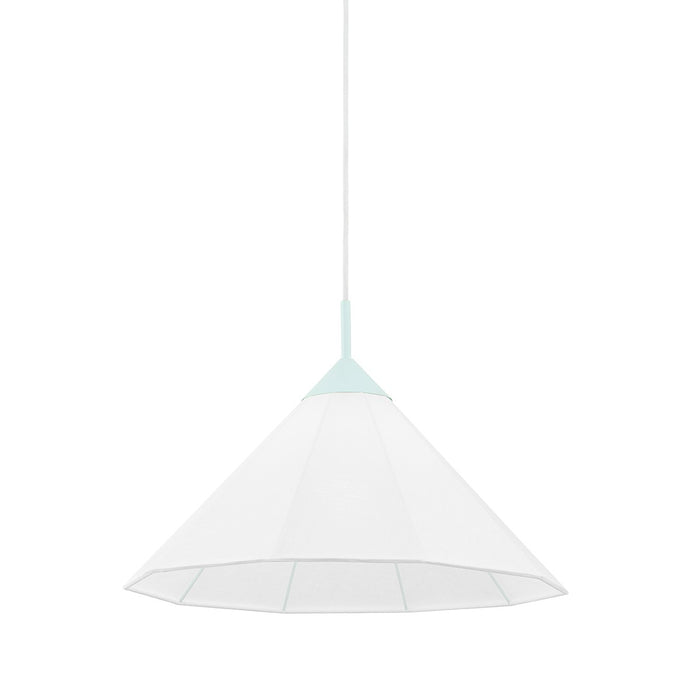 Mitzi - H554701S-RB - One Light Pendant - Gloria - Robins Egg Blue
