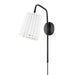 Mitzi - HL476101-SBK - One Light Wall Sconce - Demi - Soft Black
