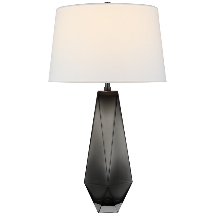 Visual Comfort Signature - CHA 8438SMG-L - LED Table Lamp - Gemma - Smoked Glass