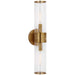 Visual Comfort Signature - KW 2118AB-CG - Two Light Wall Sconce - Liaison - Antique-Burnished Brass