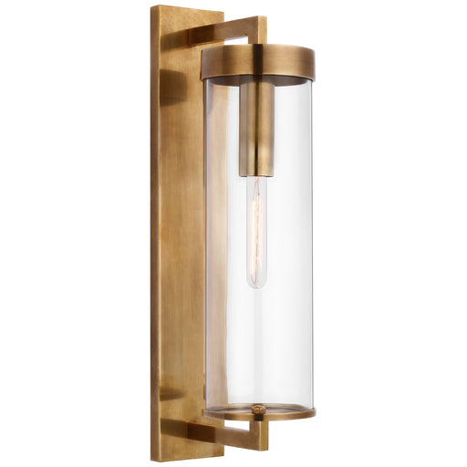 Visual Comfort Signature - KW 2123AB-CG - One Light Outdoor Wall Sconce - Liaison - Antique-Burnished Brass
