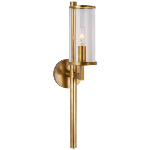 Visual Comfort Signature - KW 2200AB-CG - One Light Wall Sconce - Liaison - Antique-Burnished Brass