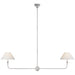 Visual Comfort Signature - TOB 5455PW-L - LED Linear Pendant - Piaf - Plaster White