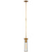 Visual Comfort Signature - KW 5116AB-CG - LED Pendant - Liaison - Antique-Burnished Brass
