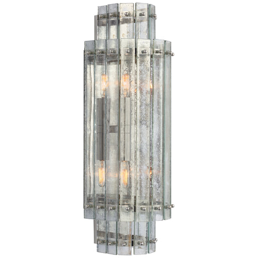 Visual Comfort Signature - S 2651PN-AM - Two Light Wall Sconce - Cadence - Polished Nickel