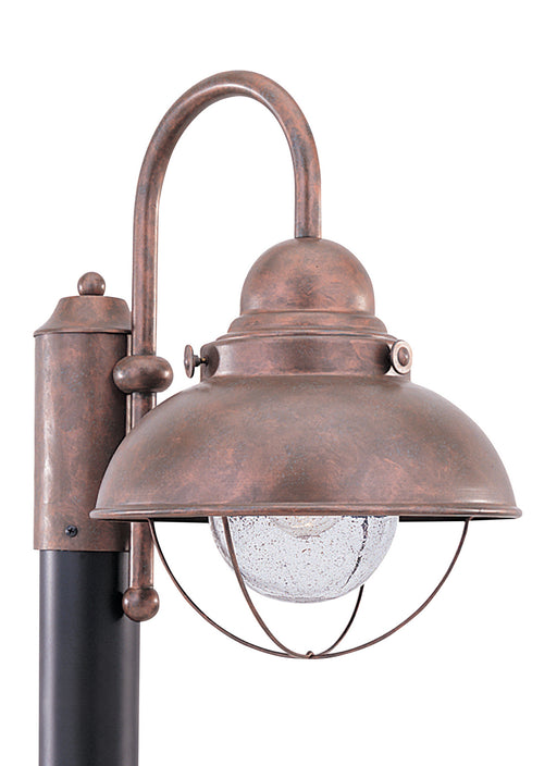 Generation Lighting. - 8269-44 - One Light Outdoor Post Lantern - Sebring - Weathered Copper