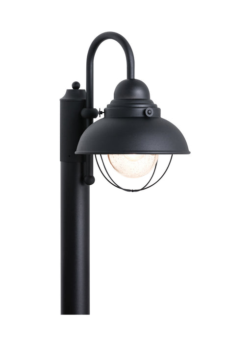 Generation Lighting. - 8269-12 - One Light Outdoor Post Lantern - Sebring - Black