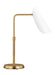 Visual Comfort Studio - AET1011BBSMWT1 - One Light Table Lamp - Tresa - Matte White and Burnished Brass