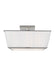 Visual Comfort Studio - LF1044PN - Four Light Flush Mount - Esther - Polished Nickel