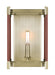 Visual Comfort Studio - LW1061TWB - One Light Wall Sconce - Hadley - Time Worn Brass