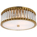 Visual Comfort Signature - CHC 4925HAB-CG - LED Flush Mount - Kean - Hand-Rubbed Antique Brass