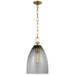 Visual Comfort Signature - CHC 5426AB-SMG - LED Pendant - Andros - Antique-Burnished Brass