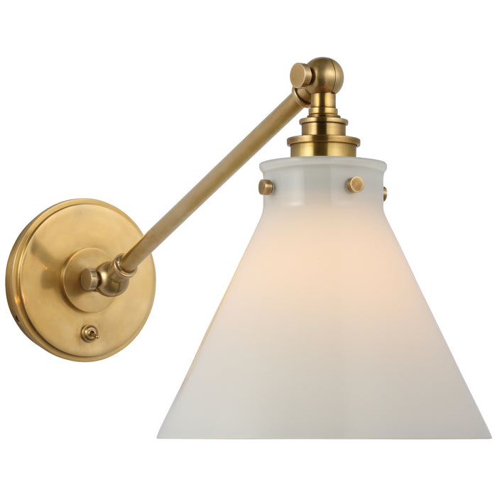 Visual Comfort Signature - CHD 2525AB-WG - LED Wall Sconce - Parkington - Antique-Burnished Brass