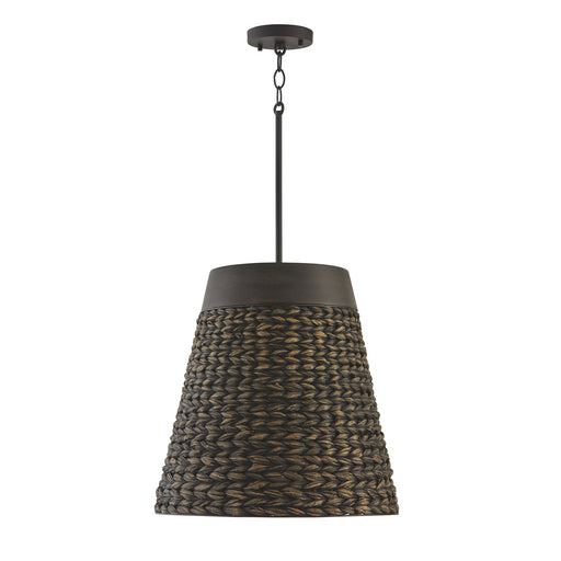 Capital Lighting - 343941CW - Four Light Pendant - Tallulah - Charcoal Wash