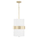 Capital Lighting - 346221SF - Two Light Pendant - Sutton - Soft Gold