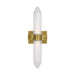 Visual Comfort Modern - 700BCLGSN23BR-LED927 - LED Bath Sconce - Langston - Plated Brass
