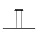 Visual Comfort Modern - 700LSSTG48B-LED927 - LED Linear Suspension - Stagger - Nightshade Black