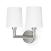 Regina Andrew - 15-1172PN - Two Light Wall Sconce - Legend - Polished Nickel