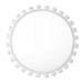 Regina Andrew - 21-1131 - Mirror - Sanya - White