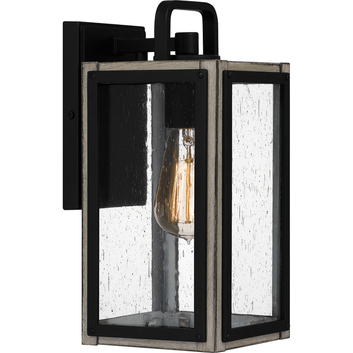 Quoizel - BRAM8405MBK - One Light Outdoor Wall Mount - Bramshaw - Matte Black