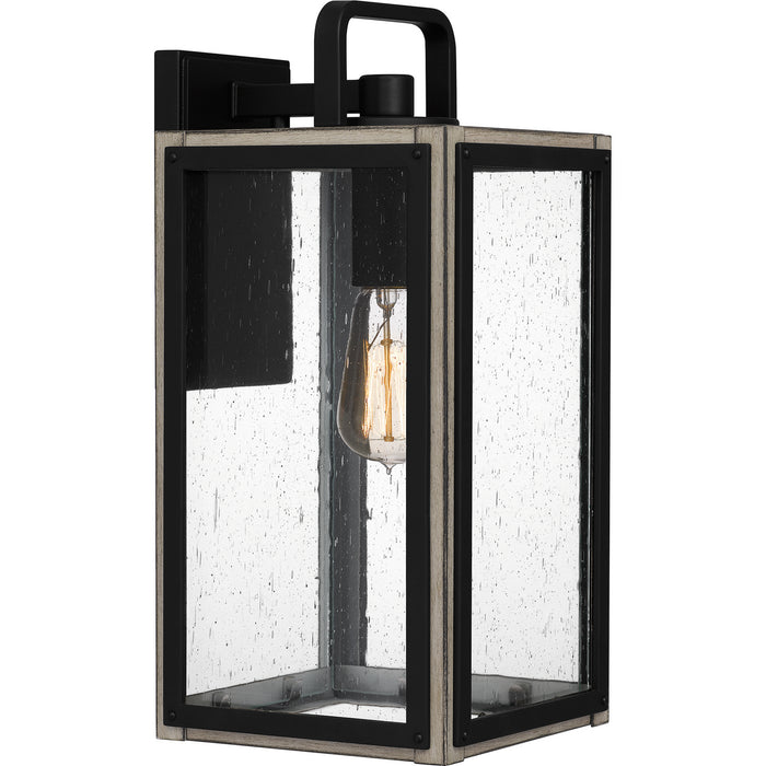 Quoizel - BRAM8407MBK - One Light Outdoor Wall Mount - Bramshaw - Matte Black