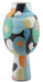 Currey and Company - 1200-0461 - Vase - So Nouveau - Blue/Green/Black/Yellow