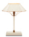 Currey and Company - 6000-0702 - One Light Table Lamp - Daphne - Ivory/Antique Brass/Gold