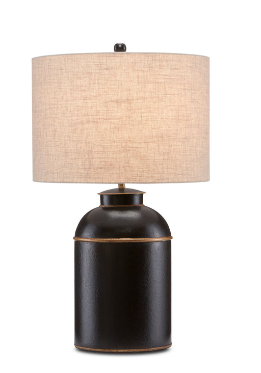 Currey and Company - 6000-0703 - One Light Table Lamp - London - Black/Gold