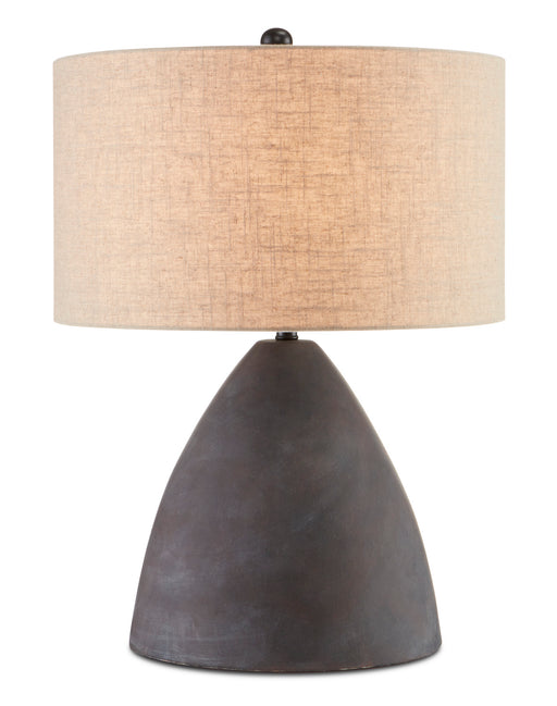 Currey and Company - 6000-0711 - One Light Table Lamp - Zea - Antique Black