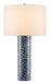 Currey and Company - 6000-0772 - One Light Table Lamp - Indigo - Blue/White