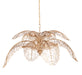 Currey and Company - 9000-0847 - Eight Light Chandelier - Taormina - Brass