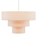 Currey and Company - 9000-0866 - Nine Light Chandelier - Livello - White/Linen