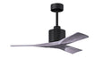Matthews Fan Company - NK-BK-BW-42 - 42"Ceiling Fan - Nan - Matte Black