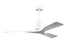 Matthews Fan Company - NK-MWH-MWH-52 - 52"Ceiling Fan - Nan - Matte White