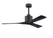 Matthews Fan Company - NK-TB-BK-52 - 52"Ceiling Fan - Nan - Textured Bronze