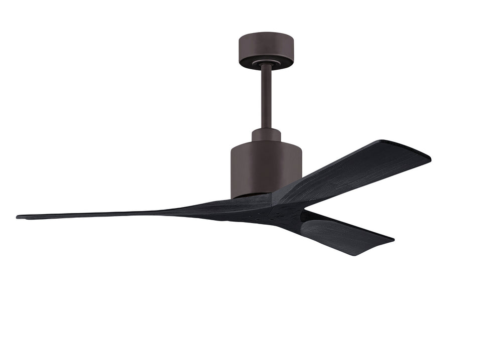 Matthews Fan Company - NK-TB-BK-52 - 52"Ceiling Fan - Nan - Textured Bronze