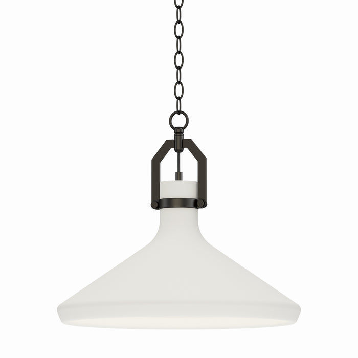 Maxim - 12386WTBK - One Light Pendant - Lumi - Black