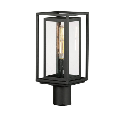 Maxim - 3030CDBK - One Light Outdoor Post Mount - Cabana - Black