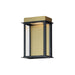 Maxim - 50752BKGLD - LED Outdoor Wall Sconce - Rincon - Black / Gold